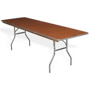 8-foot banquet folding table for rent